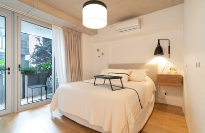 Rent of a modern 2-room apartment, Recoleta, Buenos Aires, Argentina